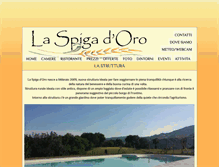 Tablet Screenshot of laspigadoro.eu